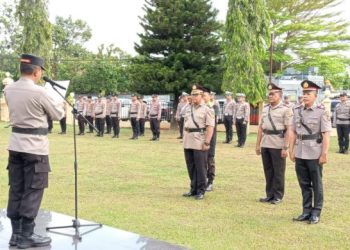 Rotasi Jabatan, Kapolres Bungo Harap Pejabat Baru Perkuat Kinerja dan Pelayanan Publik