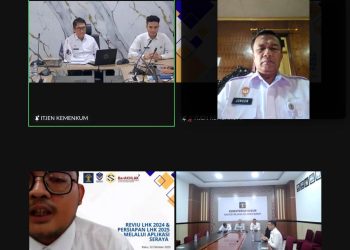 Kakanwil Kemenkum Jambi Hadiri Reviu dan Persiapan Pelaporan Harta Kekayaan ASN Melalui Aplikasi SERAYA