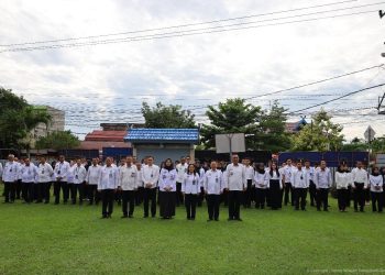 Peringati Hari Kesaktian Pancasila Tahun 2025, Pegawai Kanwil Kemenkum Jambi Selenggarakan Upacara