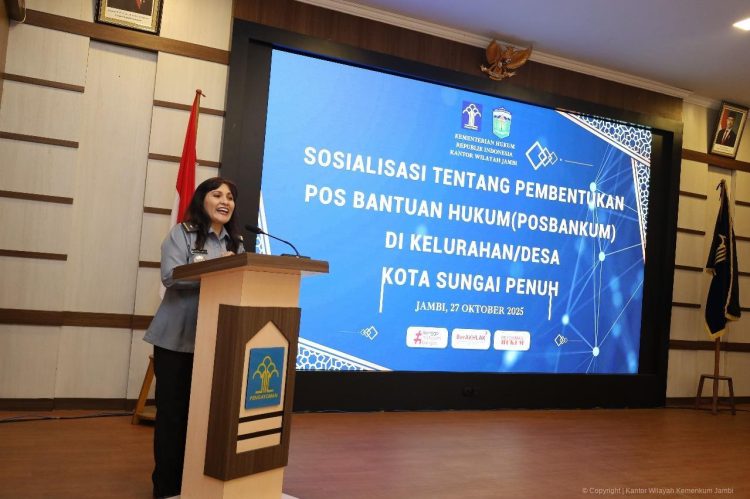Menuju 100% Desa Sadar Hukum, Kemenkum Jambi Sosialisasikan Pembentukan Posbankum bagi Pemkot Sungai Penuh