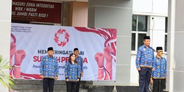 Dirsamapta Polda Jambi Hadiri Upacara Hari Sumpah Pemuda, Teguhkan Komitmen Jaga Persatuan dan Keamanan Bangsa