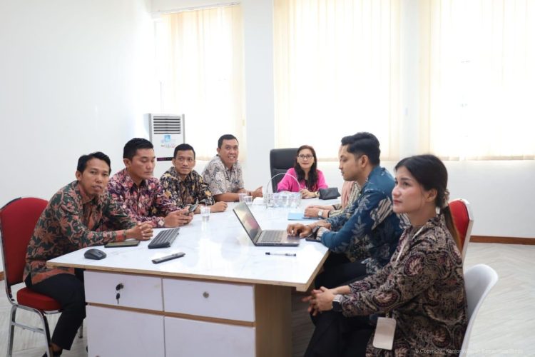 Kanwil Kemenkum Jambi Ikuti Sosialisasi Penggunaan Aplikasi Monitoring Kantor Wilayah