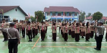 Police Go to School: Ditlantas Polda Jambi Ajak Pelajar SMAN 13 Kota Jambi Tertib Berlalu Lintas