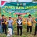 Perkuat Ketahanan Pangan, Polsek Tengah Ilir Bersama Warga Gelar Panen Raya Jagung di Desa Penapalan
