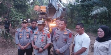 Kapolres Bungo Tegas Berantas PETI, 2 Alat Berat Diamankan di Jujuhan