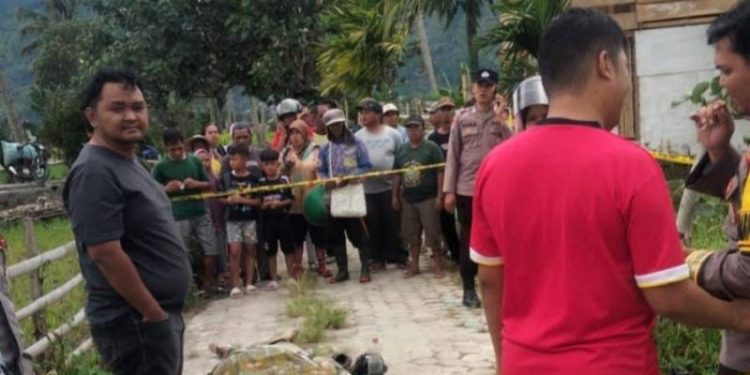 Warga Desa Sembilan Geger Temukan Jasad Pria di Area Persawahan