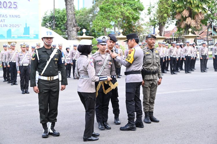 Resmi Dimulai Kapolda Jambi Pimpin Apel Gelar Pasukan Ops Zebra Siginjai 2025