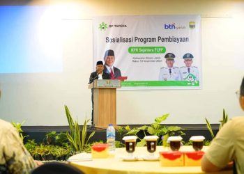 Sekretaris Daerah Kabupaten Muaro Jambi, H. Budhi Hartono, S.Sos, MT Berdialog Bersama TVRI di Kawasan Arena MTQ Kabupaten Muaro Jambi