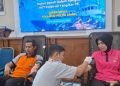 Peringati HUT ke-75, Ditpolairud Polda Jambi Gelar Donor Darah dan Kumpulkan 99 Kantong
