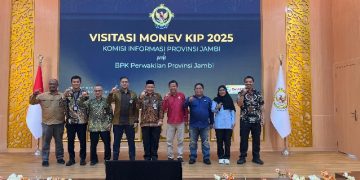 Sambut Kunjungan Monev KI Jambi, Kepala BPK Nyatakan Komitmen Keterbukaan Informasi