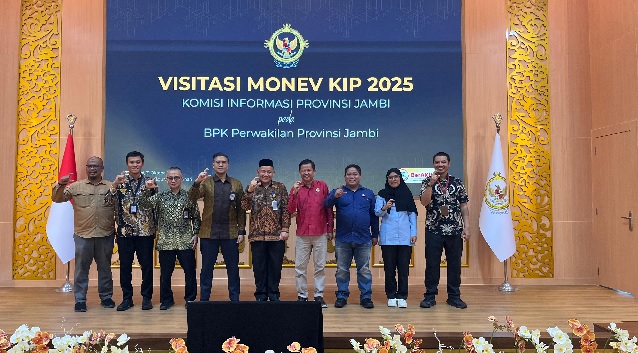 Sambut Kunjungan Monev KI Jambi, Kepala BPK Nyatakan Komitmen Keterbukaan Informasi