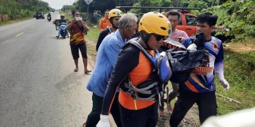 24 Jam Mencari Tanpa Henti, Tim Basarnas Berhasil Temukan Bocah Tenggelam di Sungai Batang Tebo