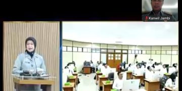 Kanwil Kemenkum Jambi Ikuti DSK 2025 Bahas Dampak Permenkumham Terkait Tarif Layanan Paten dan Hak Cipta