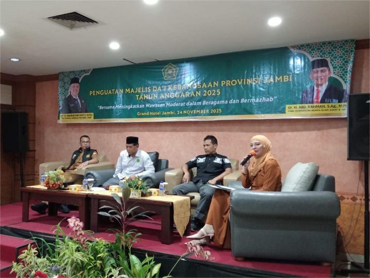 Kanwil Kemenag Jambi Gelar Penguatan Majelis Da’i Kebangsaan
