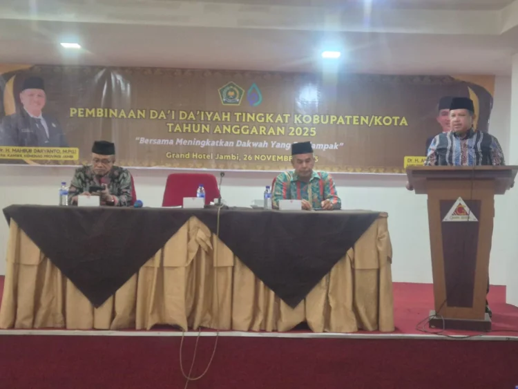 Pembinaan Da’I Da’iyah, Kakanwil: Perkuat Dakwah yang Berdampak dan Manfaatkan Media Sosial