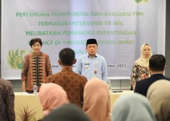 Pemprov Jambi Gelar Pertemuan Monev PPM, Bahas Intervensi TB-HIV Bersama Pemangku Kepentingan