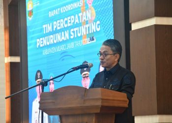 Dinas P2KBP3A Kabupaten Muaro Jambi Melaksanakan Rapat Koordinasi Percepatan Penurunan Stunting Tahun 2025