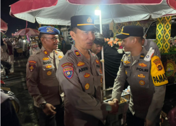 Polres Muaro Jambi Gelar Patroli Malam Pastikan Keamanan dan Ketertiban Pelaksanaan MTQ Tingkat Provinsi Jambi