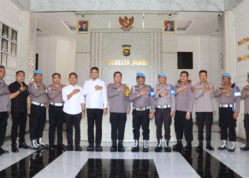 Kapolresta Jambi Terima Kunjungan Tim Supervisi dan Asistensi Divisi Profesi dan Pengamanan Polri