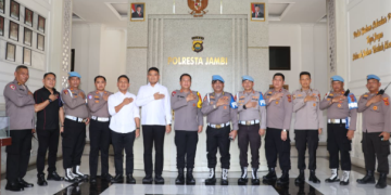 Kapolresta Jambi Terima Kunjungan Tim Supervisi dan Asistensi Divisi Profesi dan Pengamanan Polri