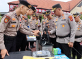 Tingkatkan Kedisiplinan Personel, Wakapolres Bersama Sie Propam Laksanakan Penegakan Ketertiban dan Kedisiplinan