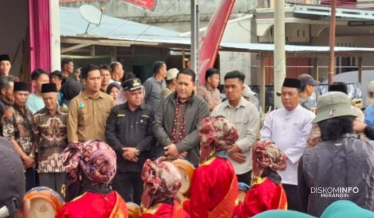 Kunker Bupati Merangin M. Syukur ke Jangkat Timur