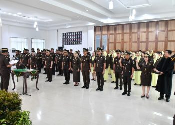 Kapolda Jambi Hadiri Pisah Sambut Kepala Kejaksaan Tinggi Negeri Jambi