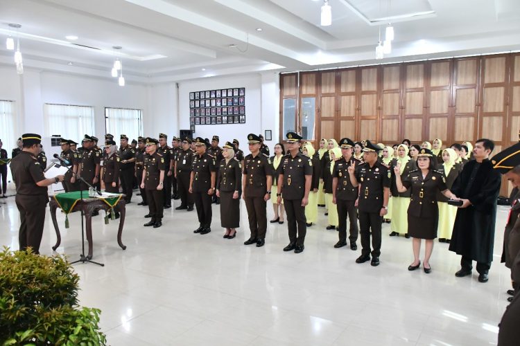 Kapolda Jambi Hadiri Pisah Sambut Kepala Kejaksaan Tinggi Negeri Jambi