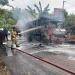 Truk Ludes Terbakar di Muaro Kumpeh, Diduga Akibat Korsleting Listrik