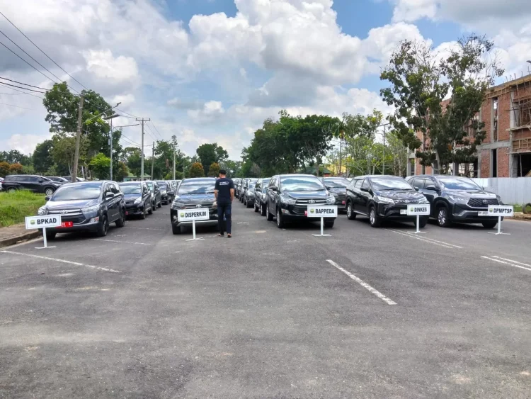 APBD Anjlok, Pemkab Muaro Jambi Hentikan Seluruh Sewa Mobil Dinas