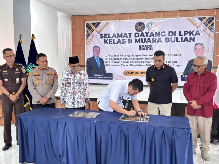 Lembaga Pendidikan Alquran di LPKA Muara Bulian Resmi Beroperasi