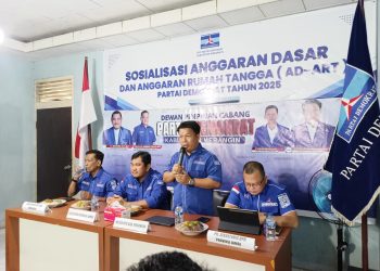 DPC Partai Demokrat Merangin Gelar Acara Sosialisasi AD-ART Terbaru, Ketua DPC Apuk, Siap Ikut Instruksi.