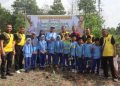Polres Muaro Jambi Gelar Penanaman Pohon Serentak di Mapolsek