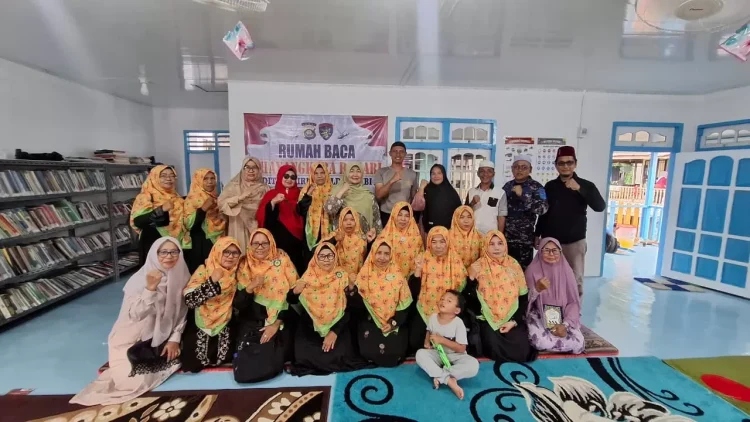 Ditpolairud Polda Jambi dan GERAMI, Gelar Pengajian Bersama di Pulau Pandan