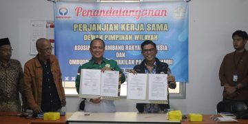 DPW APRI Jambi Teken Kerja Sama dengan Ombudsman untuk Perkuat Tata Kelola Pertambangan Rakyat
