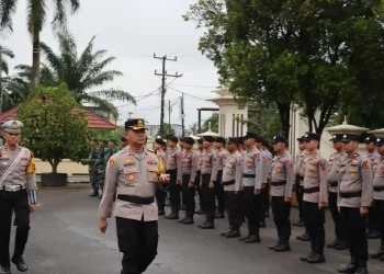 Polres Muaro Jambi Gelar Apel Pasukan Operasi Zebra Siginjai 2025