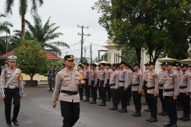Polres Muaro Jambi Gelar Apel Pasukan Operasi Zebra Siginjai 2025