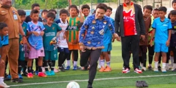 Wawako Jambi Diza Buka JSFL 2025, Janjikan Sepatu Bola untuk Tim yang Lolos ke Putaran Provinsi