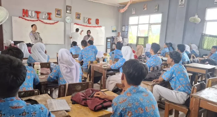 Satgas Preemtif Operasi Zebra 2025 Sosialisasikan Tertib Lalu Lintas di SMA Negeri 2 Kota Jambi