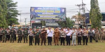 Polres Bungo Gelar Apel Operasi Zebra 2025 dalam Rangka Cipta Kondisi Nataru