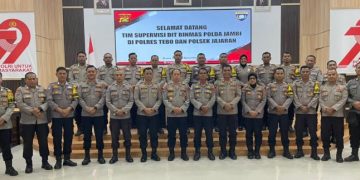 Supervisi Dit Binmas Polda Jambi di Polres Tebo: Polri Perkuat Fungsi Pembinaan Masyarakat