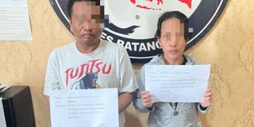 Tim Kuda Hitam Polres Batanghari Ringkus Dua Pengedar Sabu di Pemayung