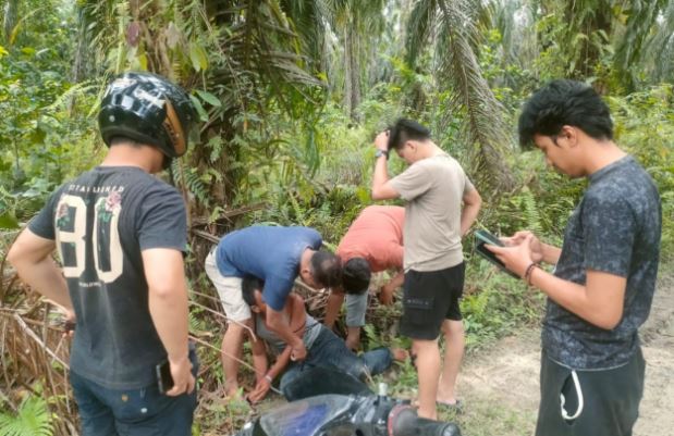 Polsek Tebing Tinggi Tangkap Pria Pembawa 9,60 Gram Sabu di Perkebunan Sawit