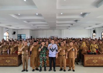 Pimpin Rapat Satgas, Bupati M. Syukur Tegaskan Koperasi Merah Putih Bukan Proyek Cari Untung