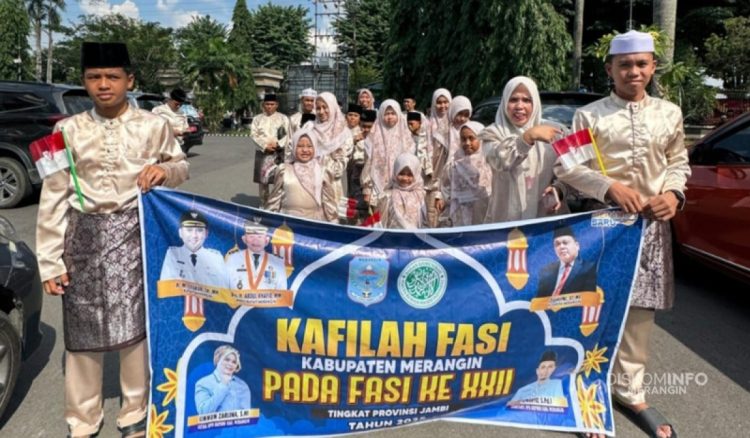 Kafilah FASI Merangin Pasang Target Masuk Tiga Besar