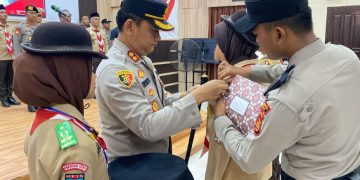 Kapolres Tebo Buka Latihan Gabungan Saka Bhayangkara Polres Tebo Tahun 2025