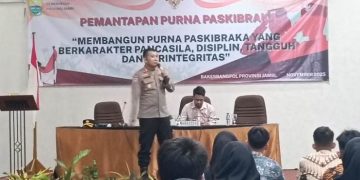 Polri dan Purna Paskibraka Jambi Perkuat Sinergi Ketangguhan dan Ketertiban