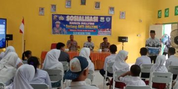 Polsek Rimbo Bujang Gelar Sosialisasi Bahaya Bullying di SLB Negeri Tebo