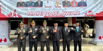 Kapolres Tebo Hadiri Upacara Hari Pahlawan ke-80, Ajak Personel Teladani Semangat Juang Pahlawan Bangsa