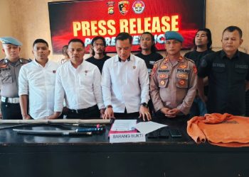 Satreskrim Polres Kerinci Amankan 6 Pelaku Pengeroyokan Bersajam di Kerinci